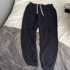 Black sweatpants